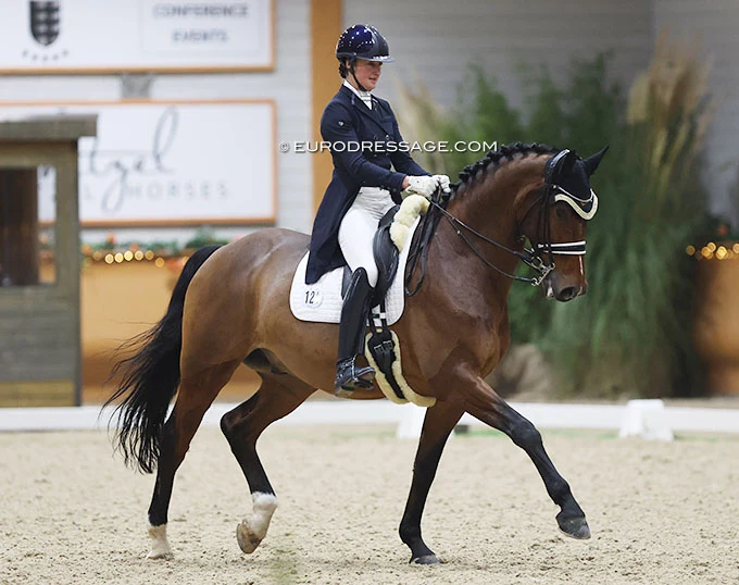 Sorrell Klatzko riding Turbo at Kronenberg in 2022